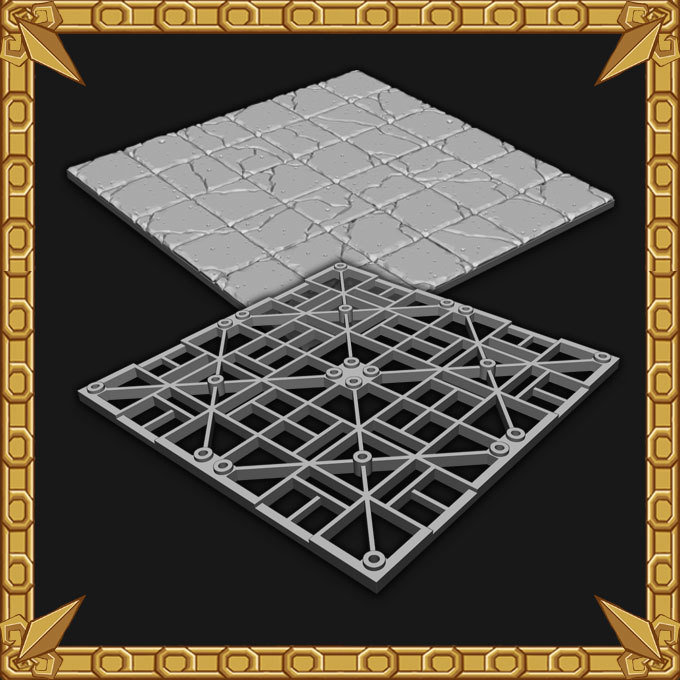Tilescape™ DUNGEONS Large Dungeon Tiles