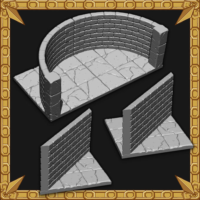 Angled and Curved Wall Pack