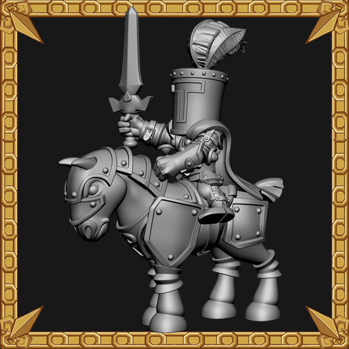 Castle Guard Mounted Knight