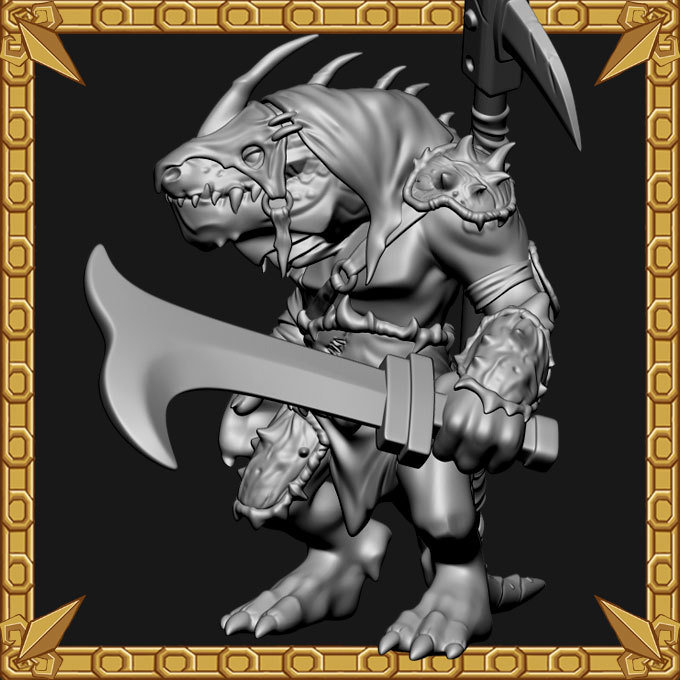 Lizardman Strider