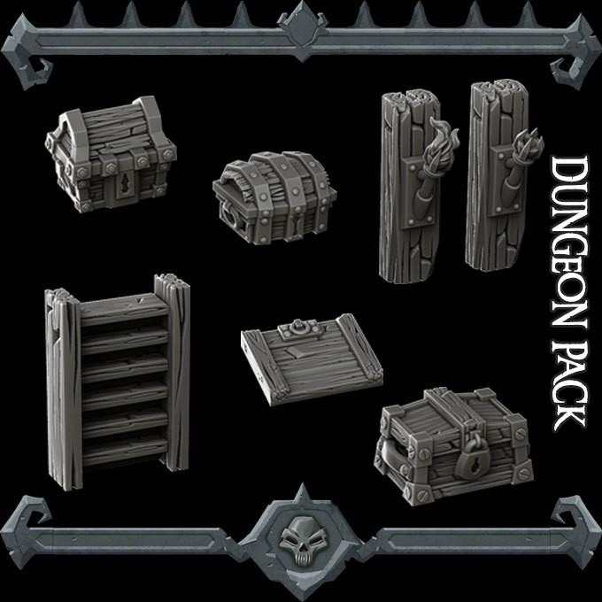 Tilescape 2.0 Gothic City Dungeon Pack