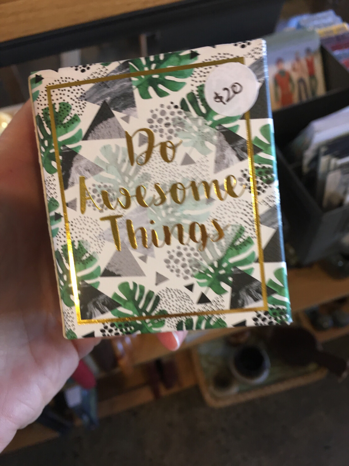 Do Awesome Things Candle Jar