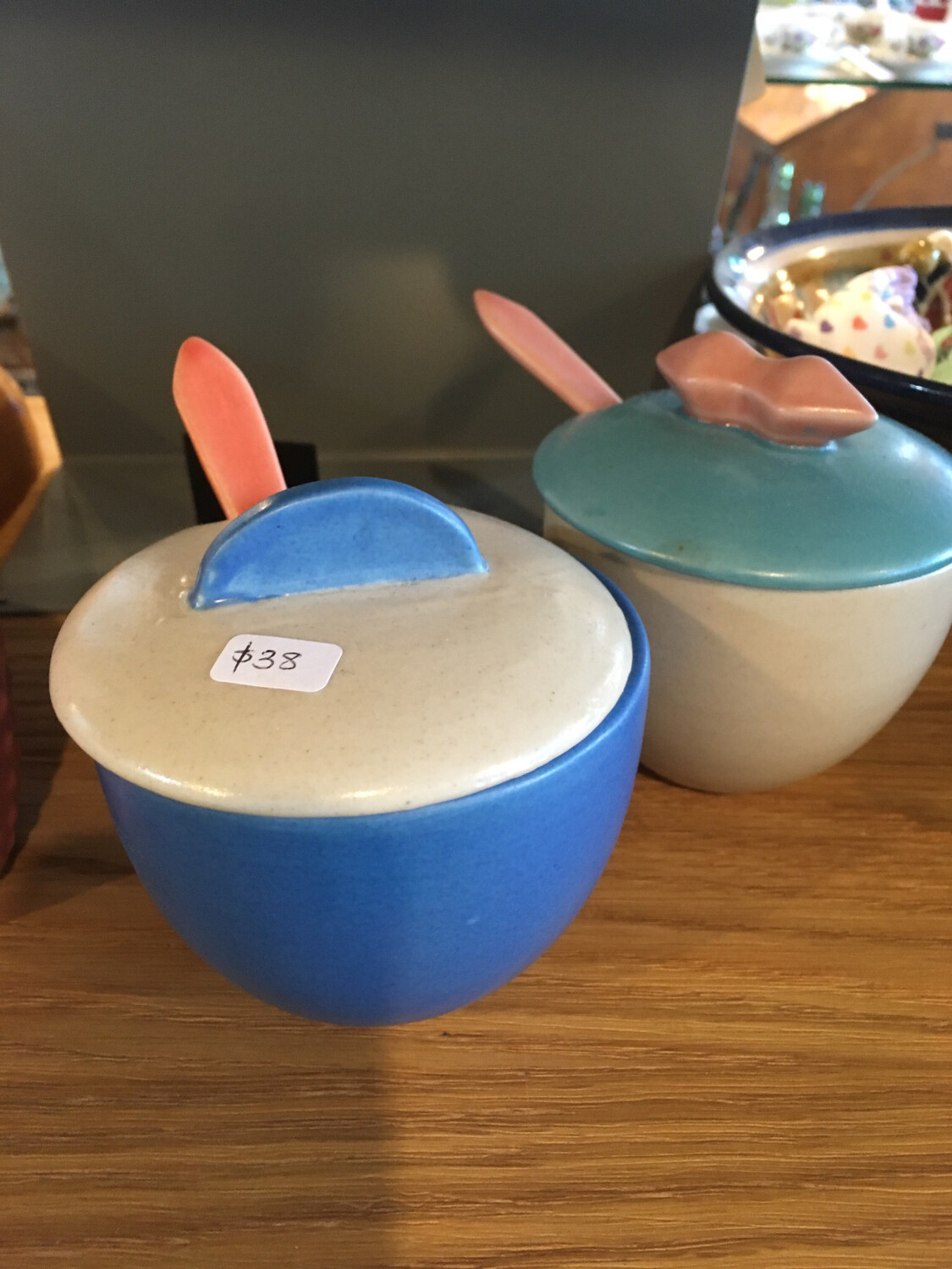 Lovehate Ceramic Sugar Bowl