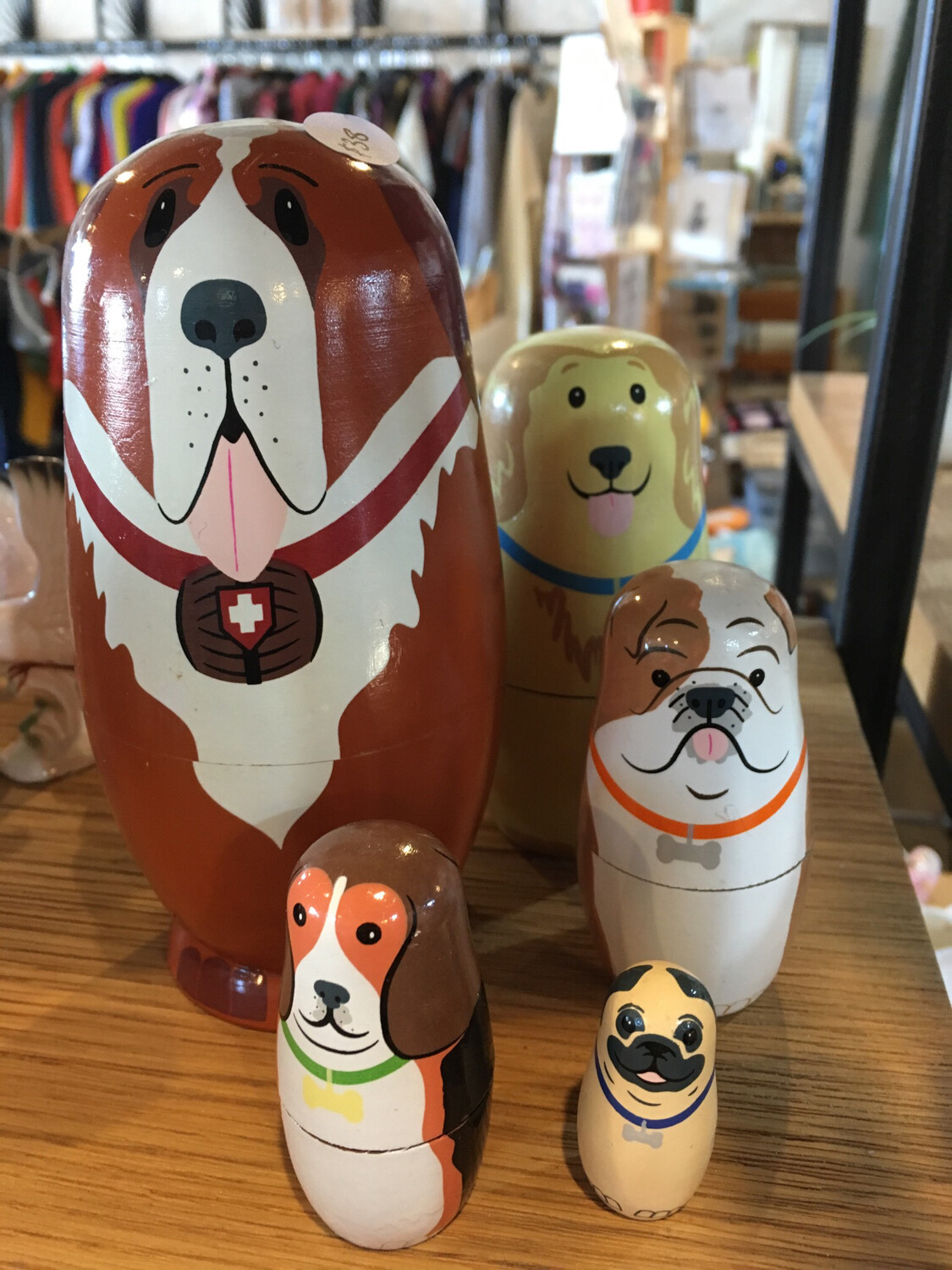 Russian Doll Set Dogs