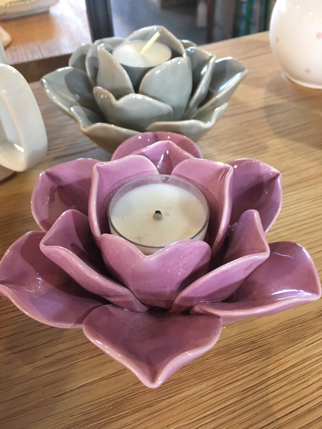Lotus Tea light Candleholder