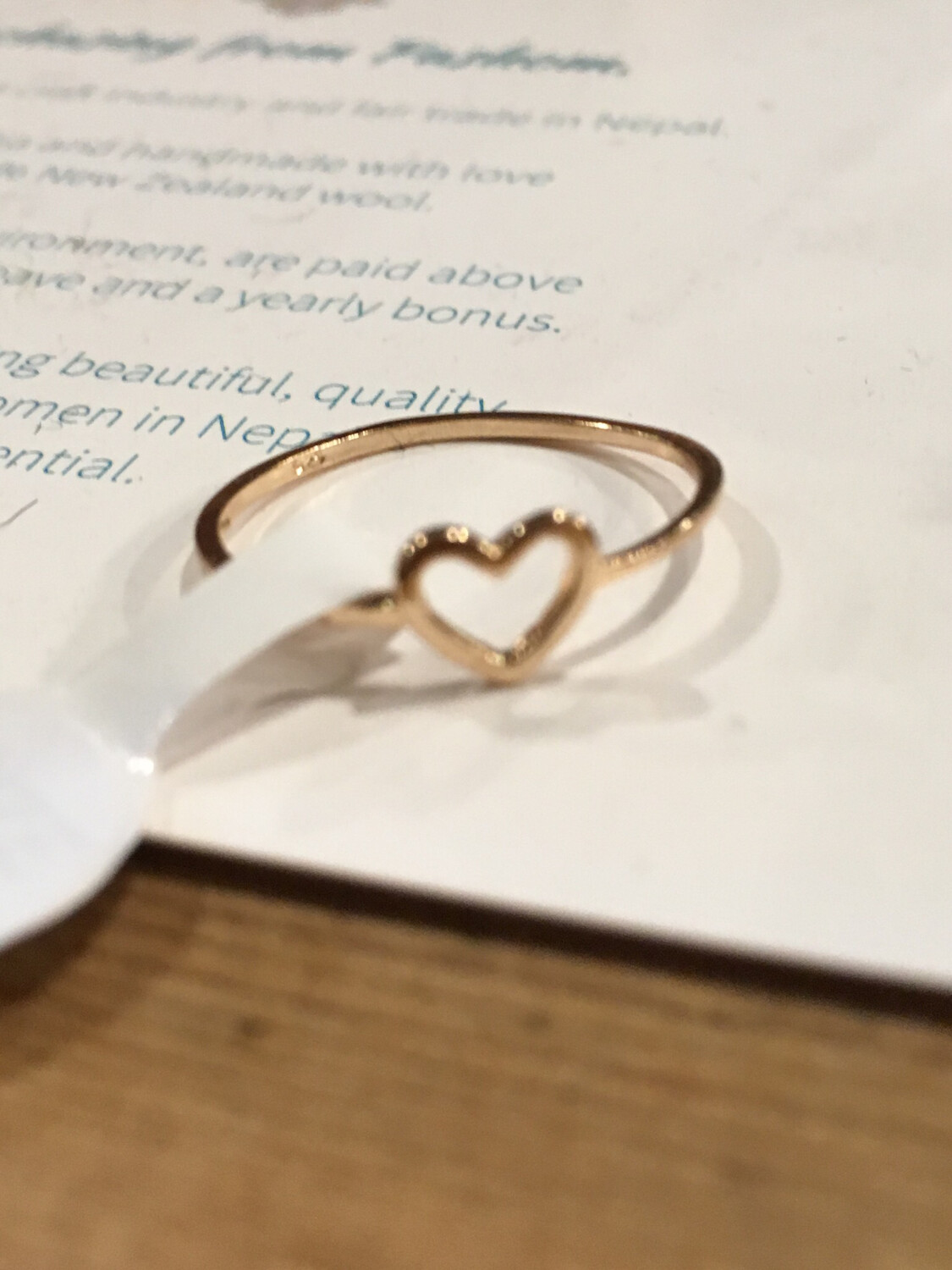 Small Heart Ring