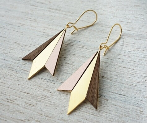 Shlomit Ofir ER Art Deco Northern Lights Earrings
