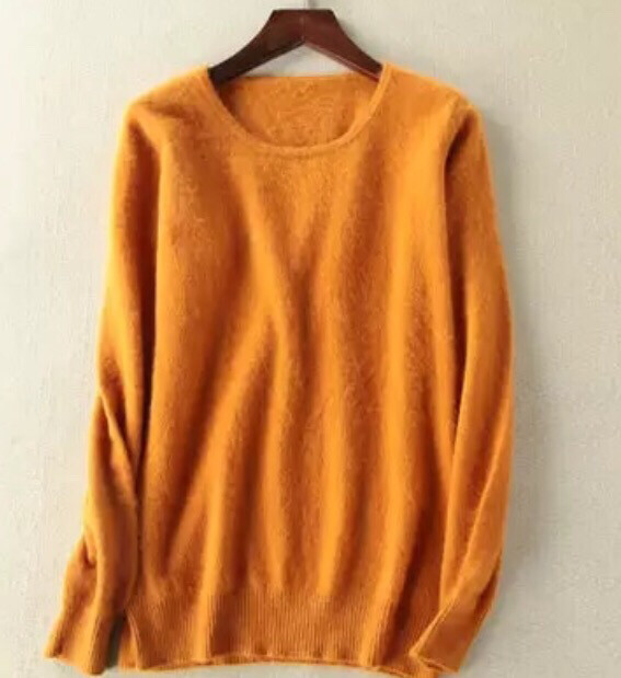Fluffy Cashmere Sweater