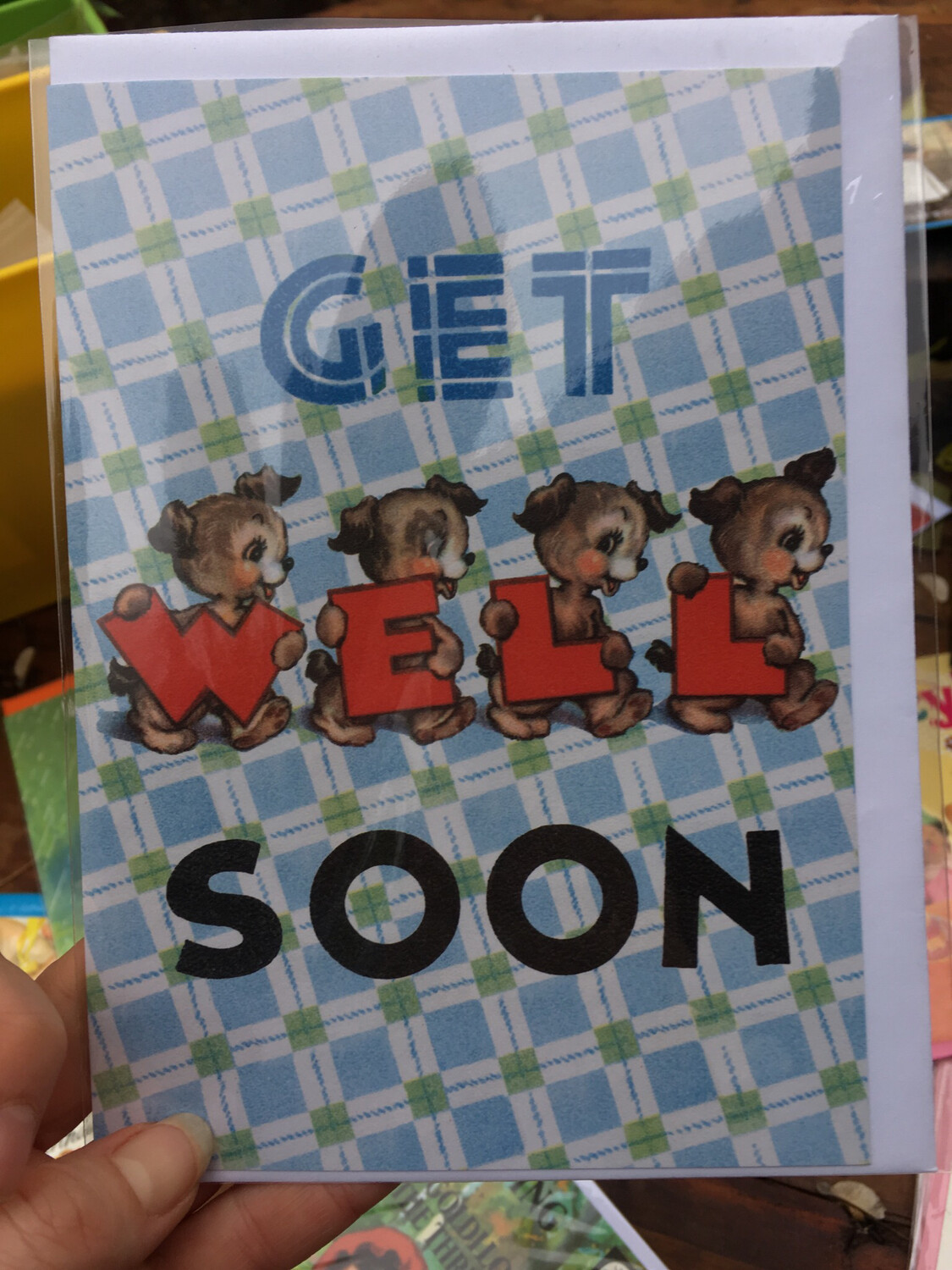 Get Well Soon Puppy Card