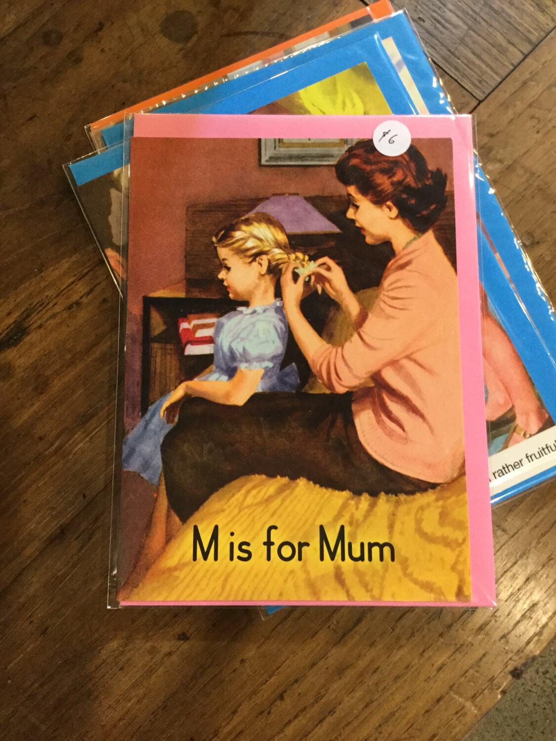 M Is For Mum  Mother Card