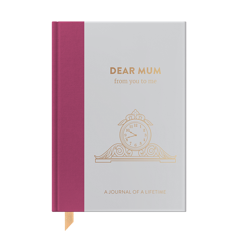 Dear Mum , Dad, Lifetime journals. Linen Binding
