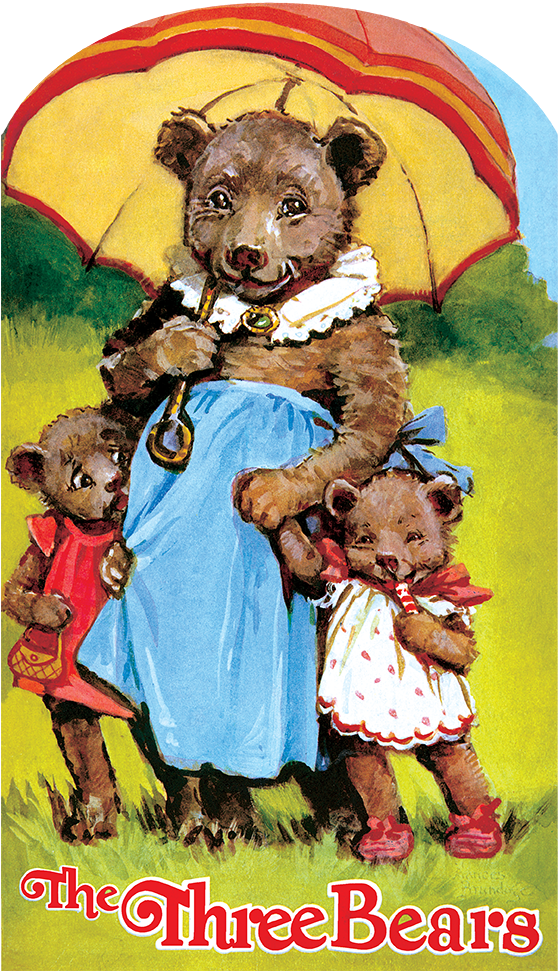 The three Bears Book Vintage Reproduction Children’s Book