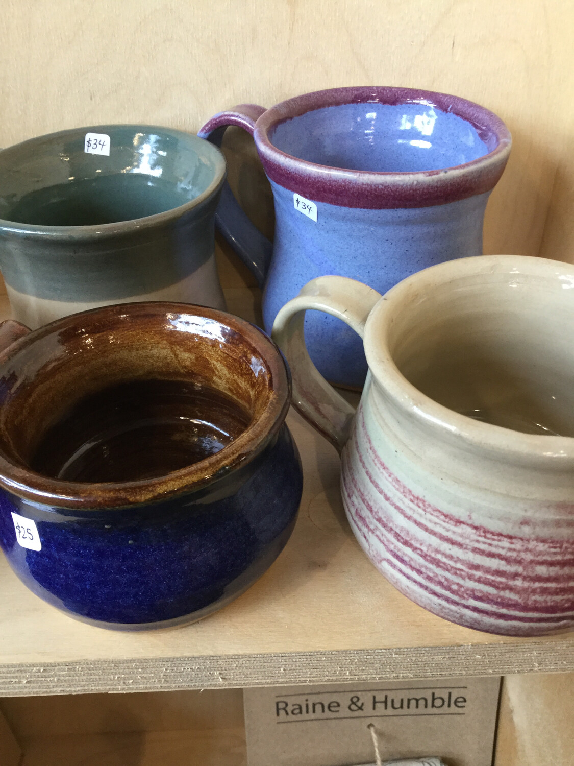 Pottery Mug By Vicki Various Sizes