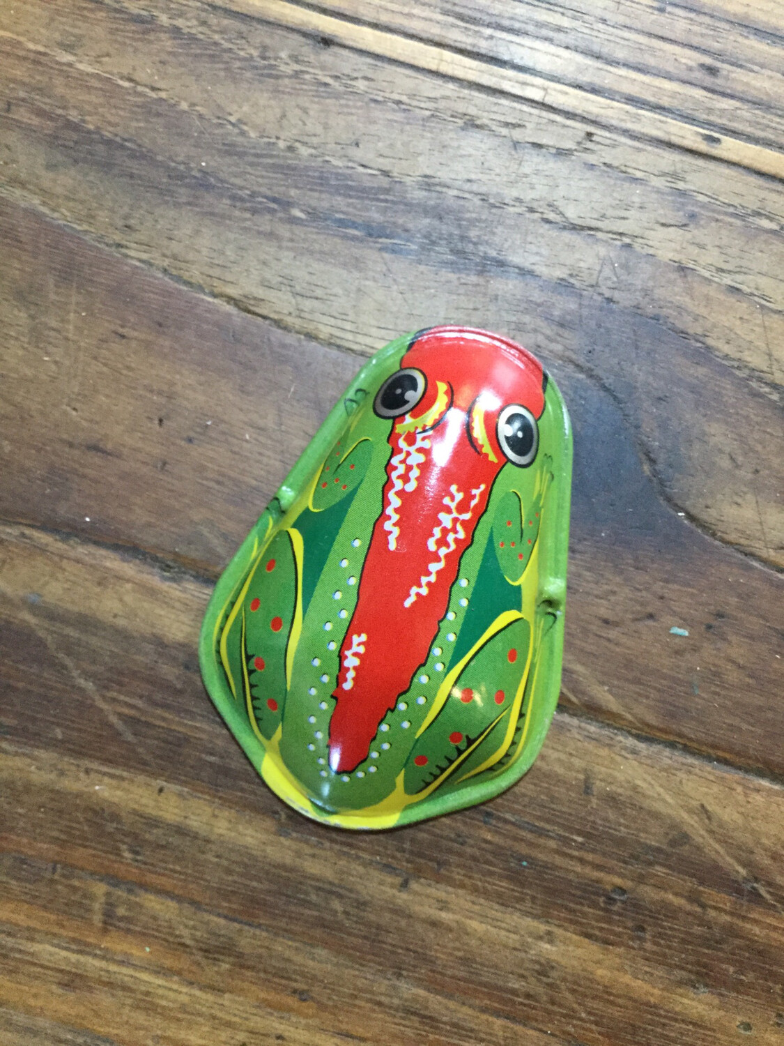 Ladybug & Frog Clicker . Tin Frog Toy Ladybird Clicker Beetle Clicker