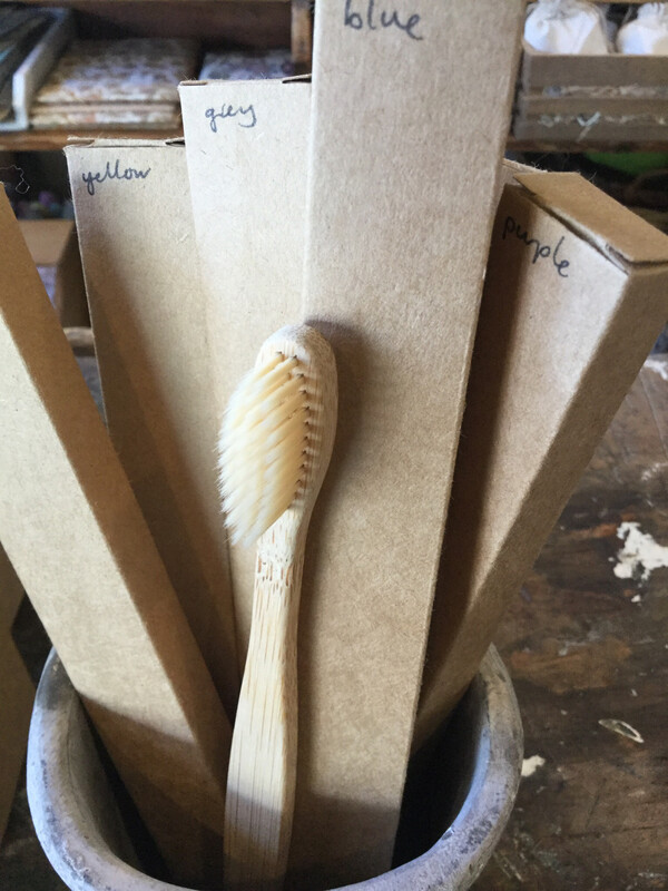 Natural Bamboo Toothbrush Various Colours