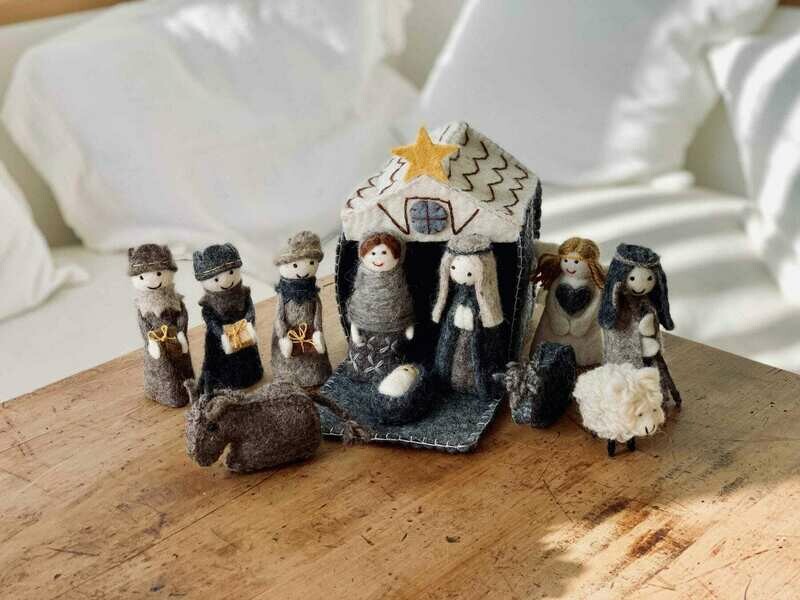 Felt Nativity Scene