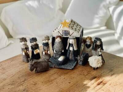 Felt Nativity Scene