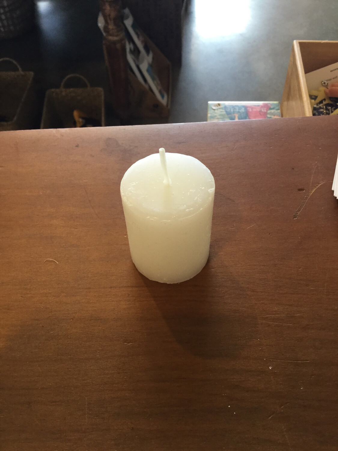 Votive White Candle National Candles