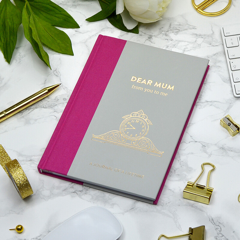 Dear Mum , Dad, Lifetime journals. Linen Binding
