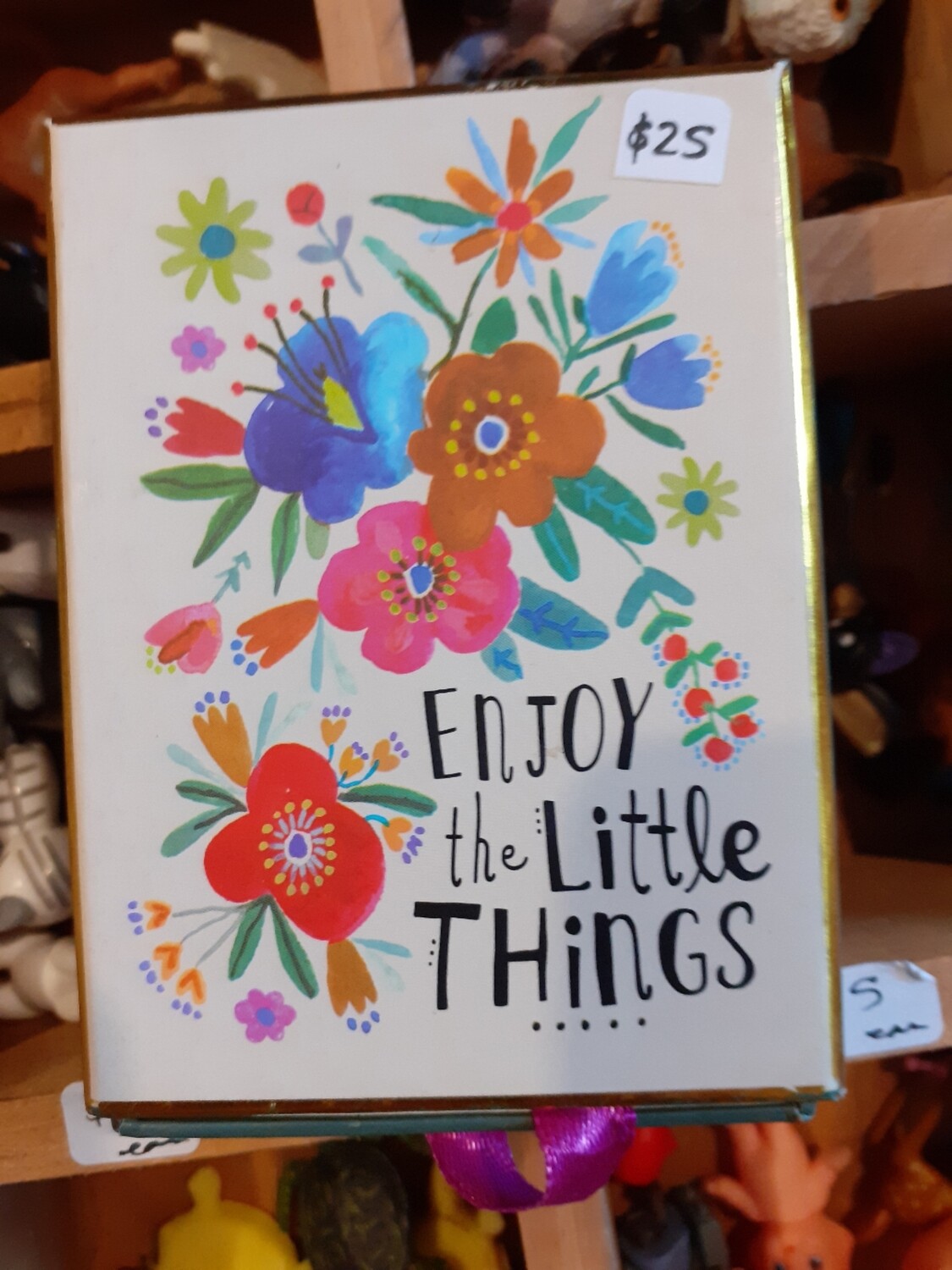 Enjoy the little things natural life playing cards