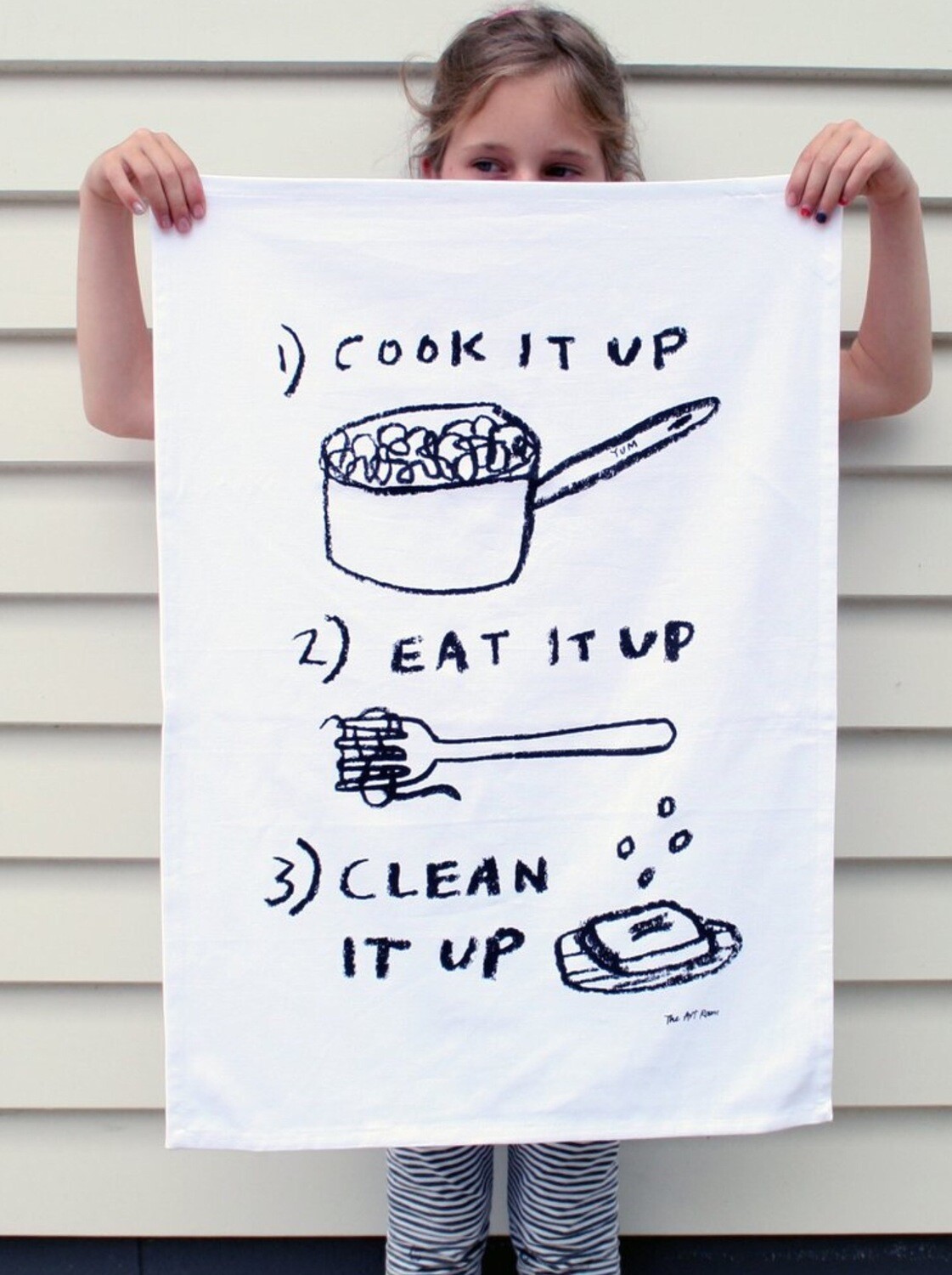 Cook It Up Tea Towel . Art Room NZ