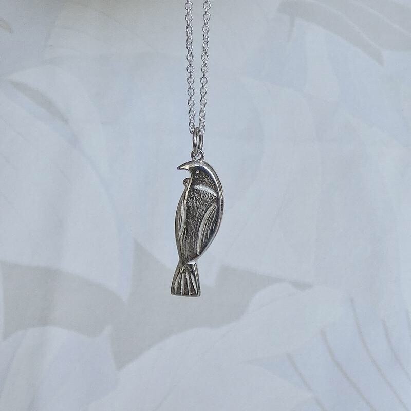 Tania Mallow Silver Tui Necklace Small