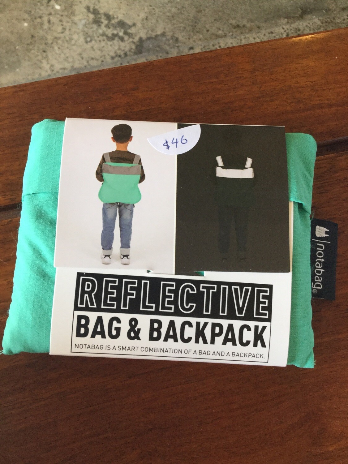 Kids Size Notabag Reflective Bag & Backpack
