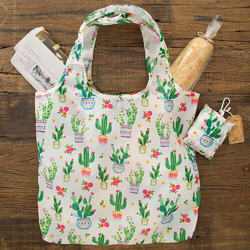 Foldup Shopping Bag Cactus