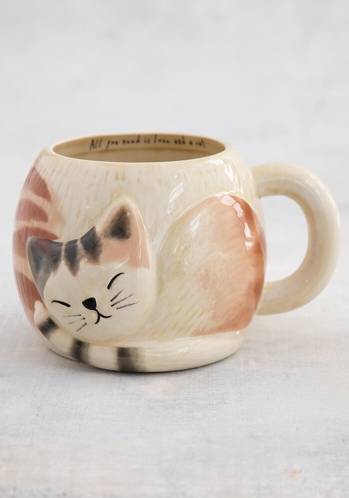 Natural Life Cat Mug