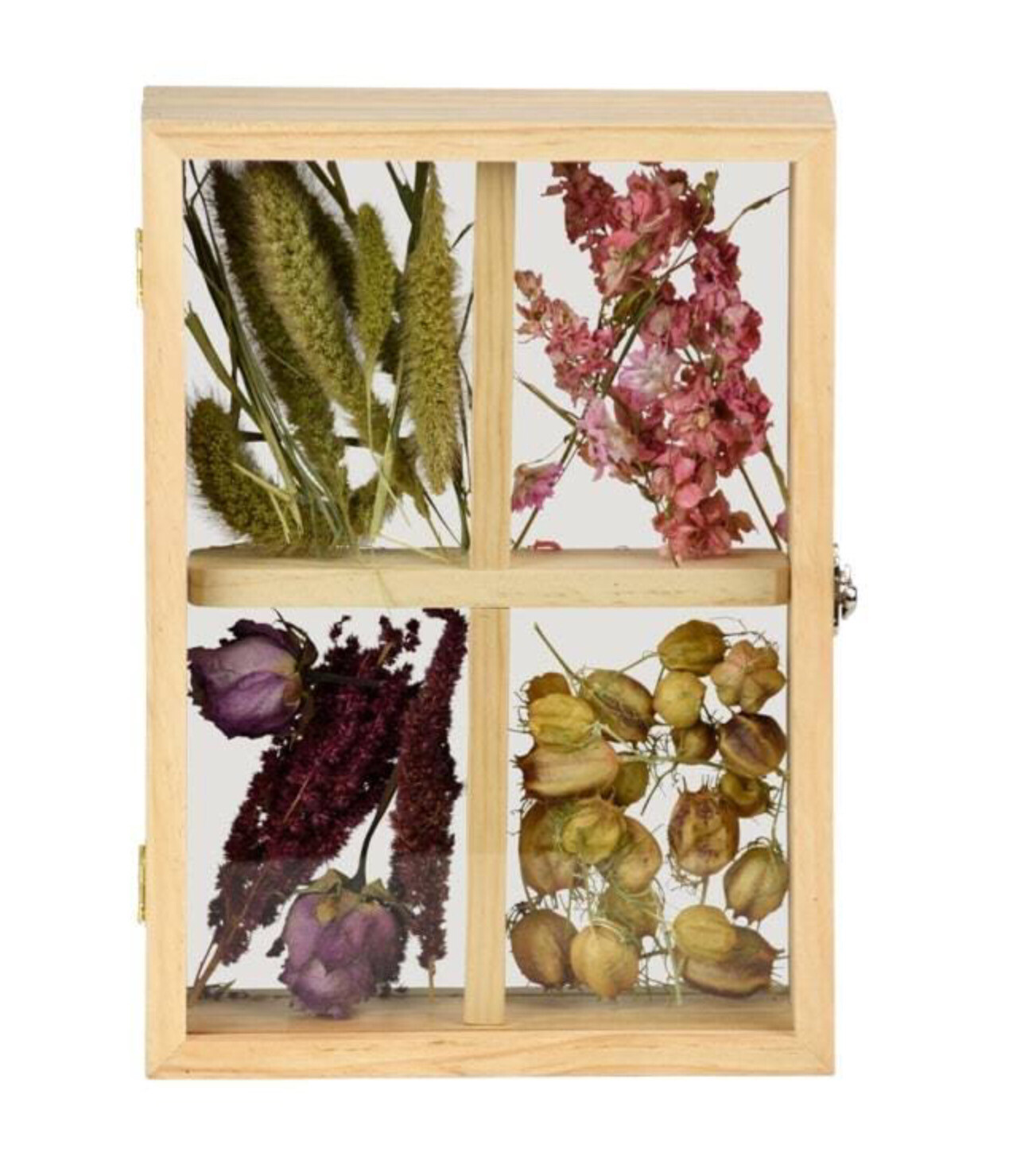 Dried Flowers And Herbs Floating Frame By Esschert’s Garden . Designed In Holland