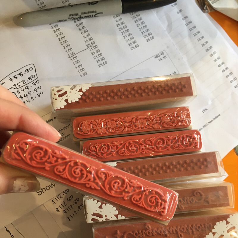 Rubber Stamps Various Long