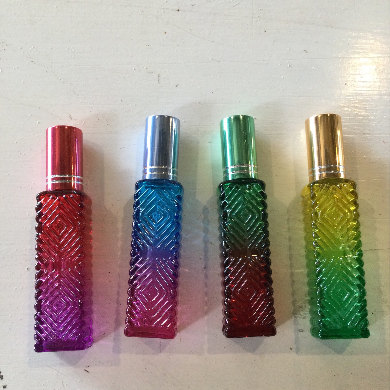 Coloured Glass Bottle Atomiser