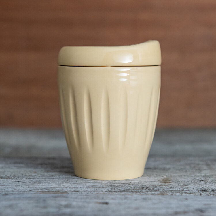 Deksel Ceramic Coffee Cup by Lyttelton Pottery