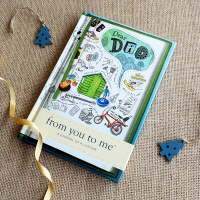 Dear Dad From You To Me Journal ( Doodle Version)