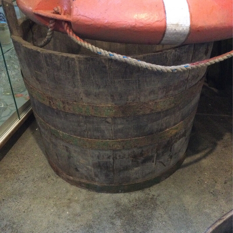 Trough . Original Wine Barrel 