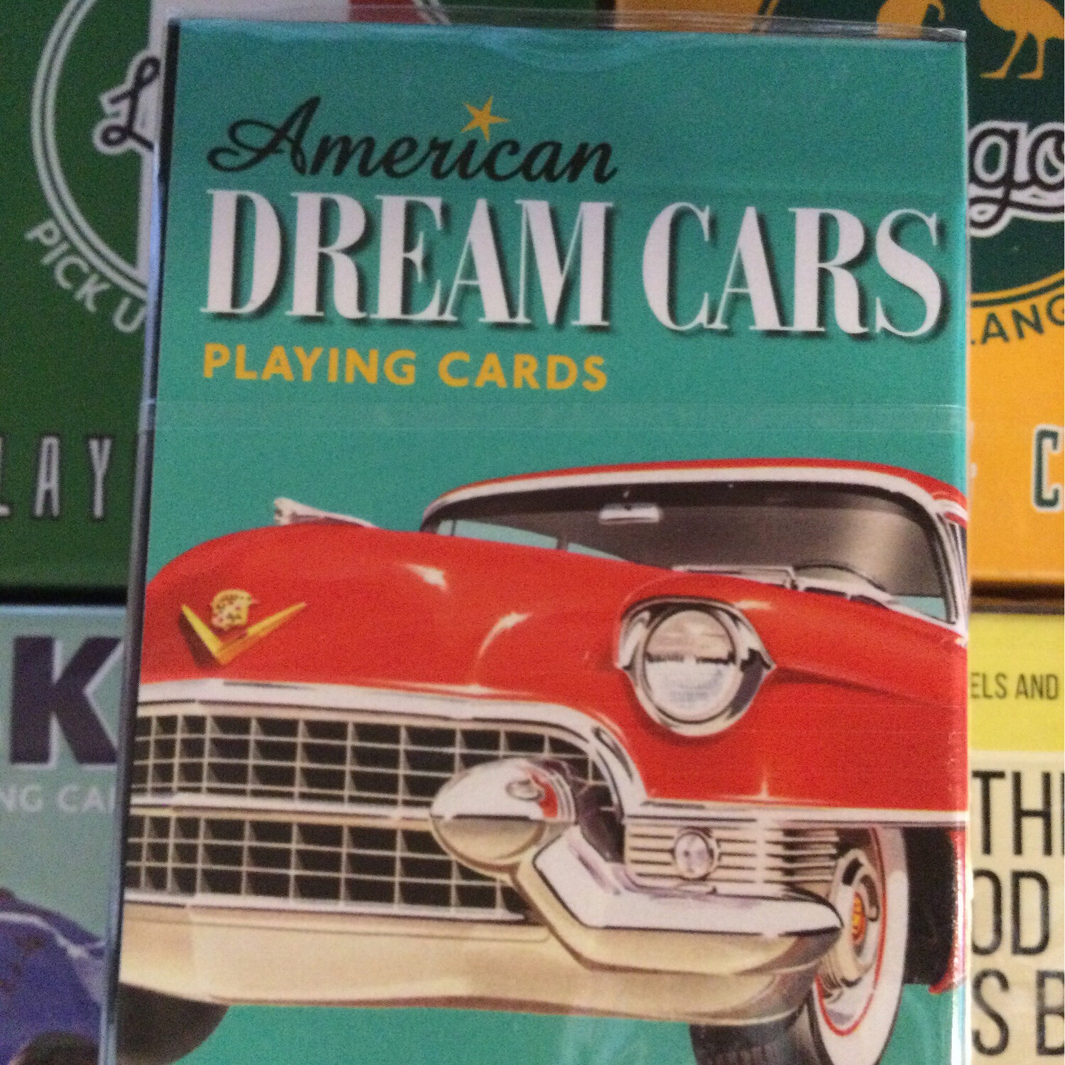 Dream Cars Playing Cards