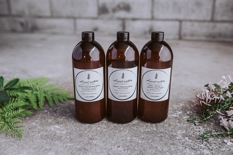 1 Litre Refill Natural  Second Nature Botanicals