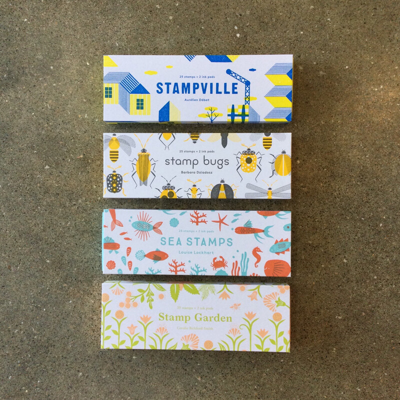 Stamp Set Large 25 Stamps + 2 Ink Pads