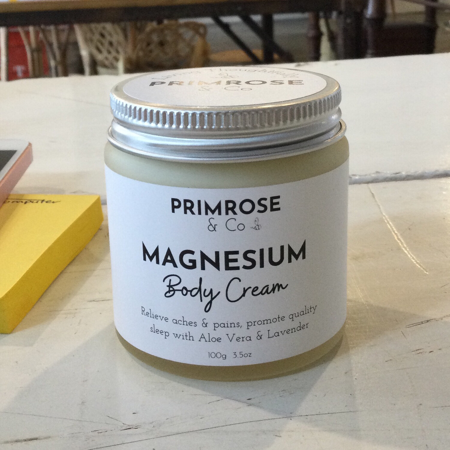 Magnesium Body Cream Primrose and Co