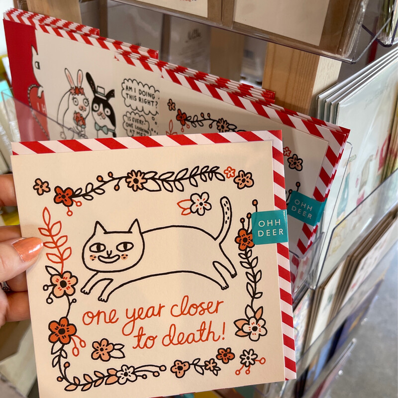 Ohh Deer Card By Gemma Correll