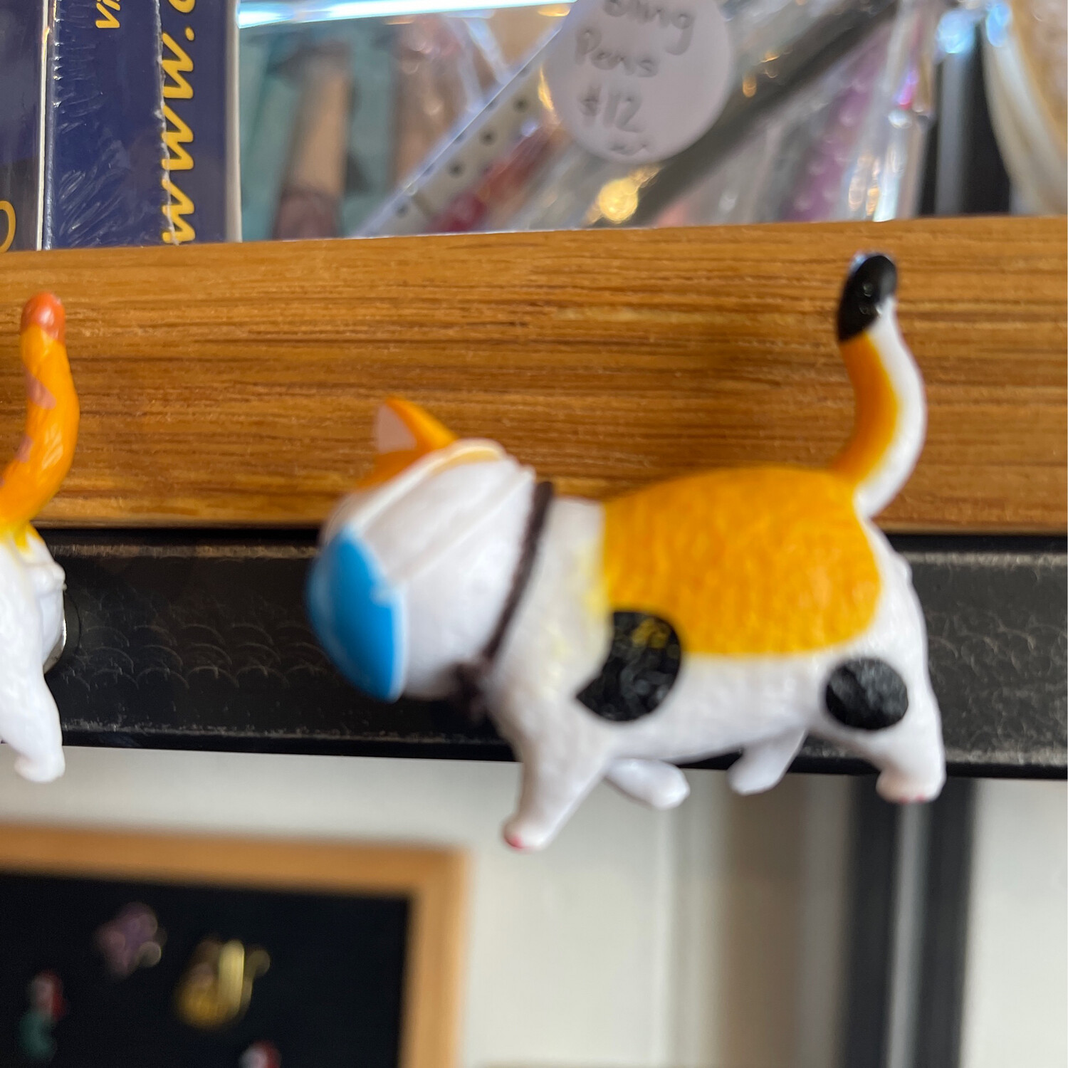 Cat Magnets , Swivel Head , Cat With Mask Option