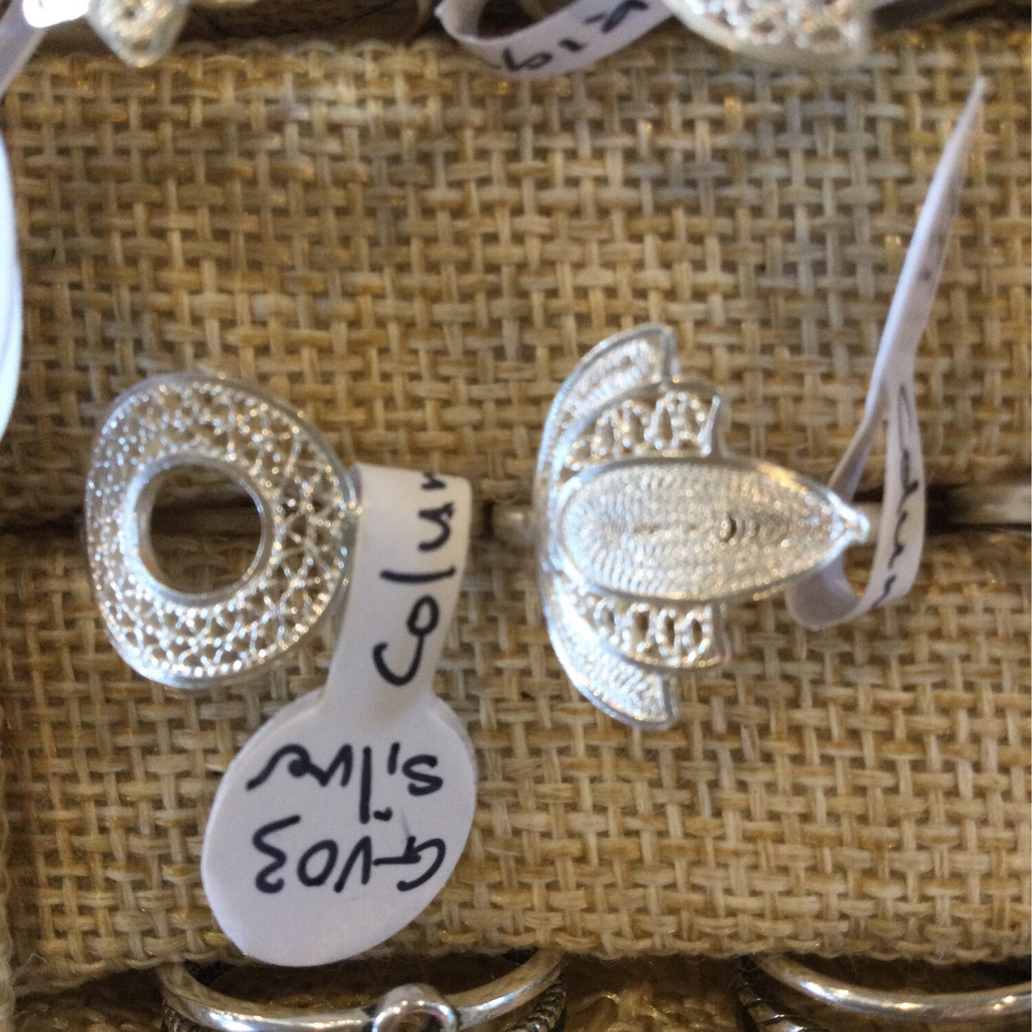 Gaviota 925 Sterling Silver Filigree Ring Handmade In Columbia