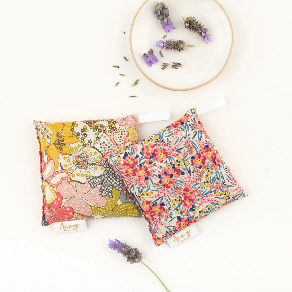 Annas Lavender Sachet Drawer Fabric By Liberty