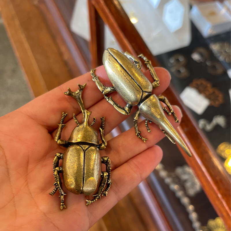 Brass Bugs &amp; Beetles