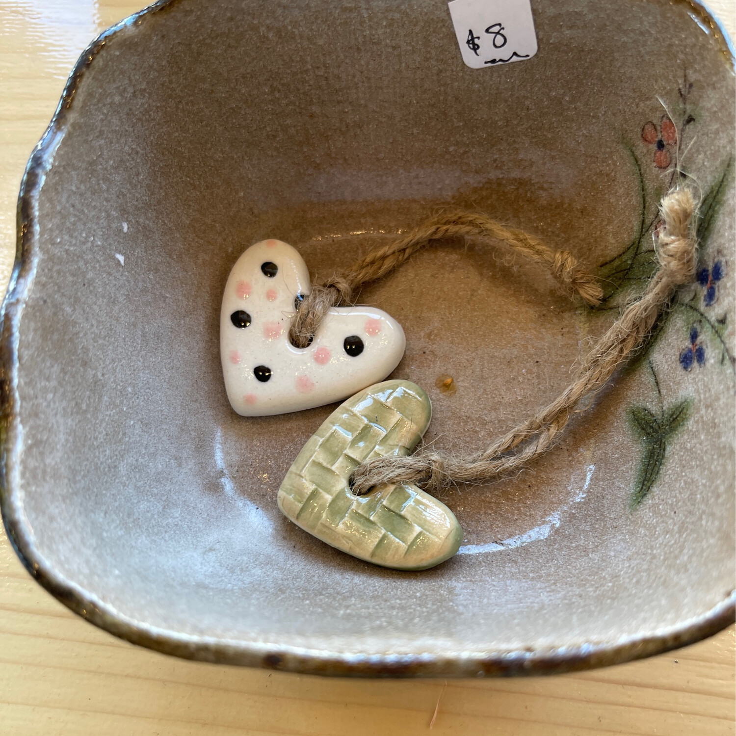 Ceramic Heart Pottery Heart