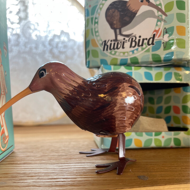 Wind Up Tin Toy Kiwi Bird