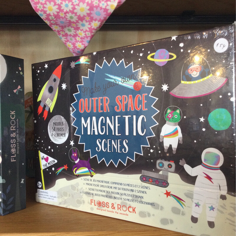 Magnetic Scenes &amp; Games by Floss &amp; Rock - Outer Space, Fairy or Pets