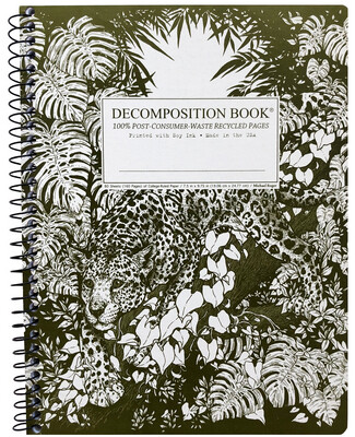 100% Recycled Spiral Bound Decomposition Exercise Book