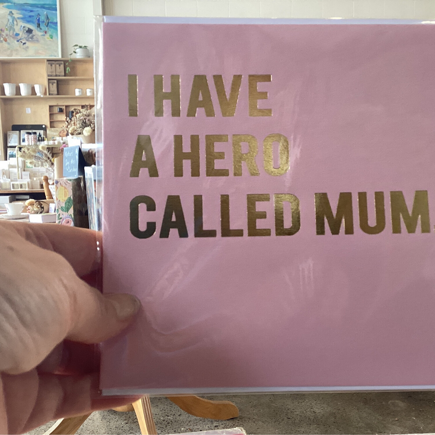 Redback Cards Motherhood , Best Dad &amp; I Have A Hero