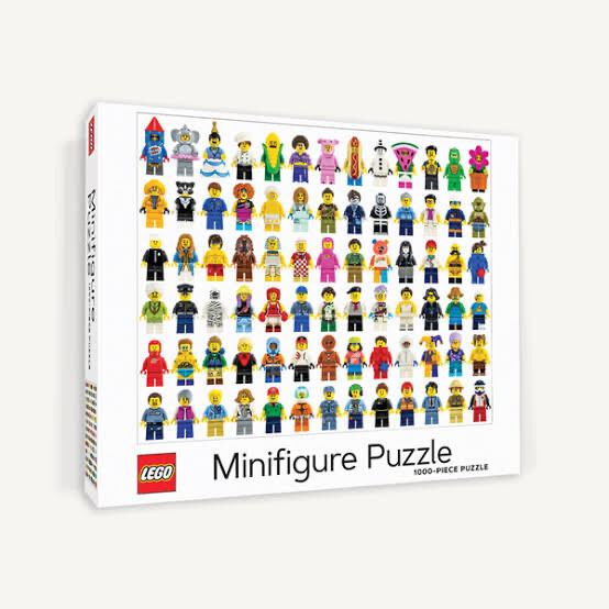 Lego Minifigure Jigsaw Puzzle 1000 Pce